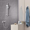 Grohe Tempesta 100 sprchový set 3jet EcoJoy, tyč 62cm, s poličkou, chróm, 27600001