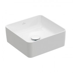 VILLEROY & BOCH Collaro umývadlo na dosku 38 x 38cm bez prepadu biela 4A213801