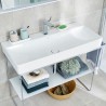 DURAVIT DuraSquare umývadlo nábytkové 100 x 47 cm ,bez prepadu, DuraCeram, biele 2353100041