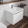 Villeroy & Boch SUBWAY 3.0 umývadlo nábytkové s prepadom s otvorom pre batériu , 600 x 470 mm, Biela Alpin , 4A706001