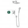 Hansgrohe Crometta E sprchový systém 240 1jet s pákovou batériou chróm, 27957000SET