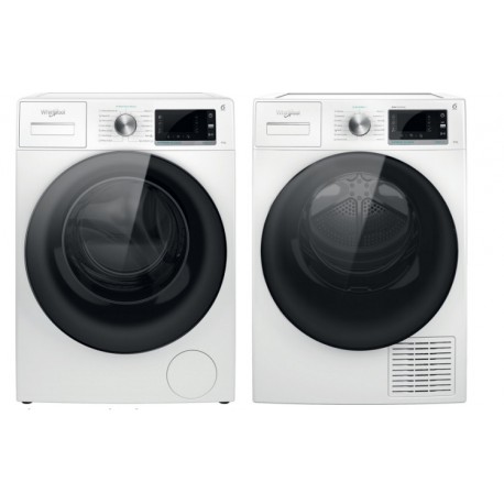 Set WHIRLPOOL W6X W845WB EE + W7 D84WB EE