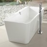 Villeroy & Boch SQUARO Edge 12 voľnestojaca vaňa Excelence Duo 180 x 80 cm biela UBQ180SQE9W2V01