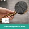 HANSGROHE Pulsify Select ručná sprcha 105 3jet Relaxation kartáčovaný bronz 24110140