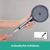 HANSGROHE Designflex 160 cm kartáčovaný vzhľad zlata 28260990