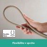 HANSGROHE Designflex 200 cm kartáčovaný bronz 28230140