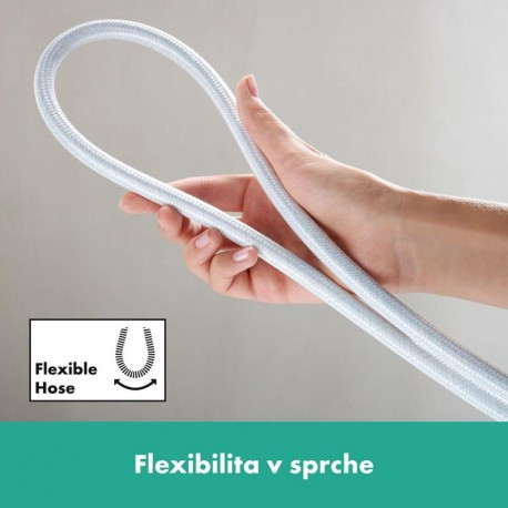 HANSGROHE Designflex 200 cm matná biela 28230700