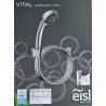 EISL VITAL vaňový set ,hadica 150cm,8 polohová ružica,držiak,chróm, DX3003CW