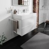 Hansgrohe Xevolos E skrinka pod umývadlo, 980 x 475 mm s 2 zásuvkami, matná biela, 54181320