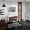 Hansgrohe Xevolos E skrinka pod umývadlo 980 x 475 mm s 2 zásuvkami, pieskovo béžová matná, 54182730