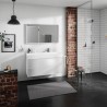 Hansgrohe Xevolos E skrinka pod umývadlo 1180 x 475 mm s 2 zásuvkami, matná biela, 54184320