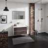 Hansgrohe Xevolos E skrinka pod umývadlo 980 x 550 mm s 2 zásuvkami pre dosku so zápustným umývadlom, pieskovo béžová matná, 54