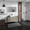 Hansgrohe Xevolos E skrinka pod umývadlo 1180 x 550 mm s 2 zásuvkami pre dosku so zápustným umývadlom, bridlicová matná sivá, 5