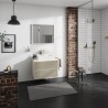 Hansgrohe Xevolos E doska pod umývadlo 780 x 550 mm pre zápustné umývadlo na dosku 500 x 480 mm a 600 x 480 mm, pieskovo béžová