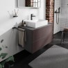 Hansgrohe Xevolos E doska pod umývadlo 980 x 550 mm pre zápustné umývadlo na dosku 500 x 480 mm a 600 x 480 mm, bridlicová matn