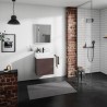 Hansgrohe Xevolos E skrinka pod umývadlo 580 x 475 mm s 2 zásuvkami, bridlicová matná sivá, 54177730