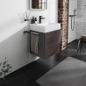 Hansgrohe Xevolos E skrinka pod umývadlo 580 x 475 mm s 2 zásuvkami, bridlicová matná sivá, 54177730