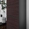 Hansgrohe Xevolos E vysoká skrinka 400 x 360 mm, pánty vľavo, bridlicová matná sivá, 54220730