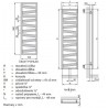 ZEHNDER radiátor Kazeane 1567 x 500 mm, RK160050 - ROZBALENÝ TOVAR