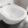 VILLEROY & BOCH Subway 3.0 predstenový set ViConnect, WC misa TwistFlush, sedátko SoftClose, tlačítko čierna matná 4670TSR1SET3