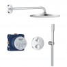 GROHE Professional Grohtherm set sprchový podomietkový s termostatickou batériou, sprcha hlavová Rainshower chróm 34869000