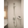 Hansgrohe Fixfit prípojka hadice Square so spätným ventilom chróm 26455000