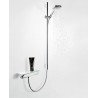 Hansgrohe Ecostat Select termostatická sprchová batéria na stenu biela/chróm, 13161400