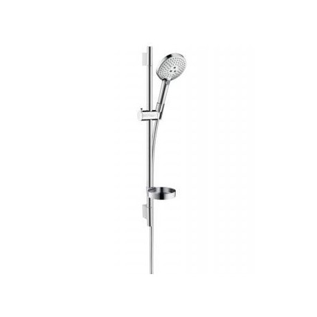 Hansgrohe Raindance Select S sprchový set 120 3jet EcoSmart Unica´S Puro 0,90m s mydelničkou chróm 26633000