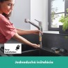 Hansgrohe Talis M52 drezová batéria 170 s vyťahovacou sprškou 2jet, chróm 32841000