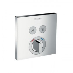 Hansgrohe ShowerSelect zmiešavacia batéria pre 2 spotrebiče k telesu pod omietku, chróm, 15768000