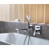 Hansgrohe Raindance Select S vaňový set 120 3jet s hadicou 1,6m, biela/chróm, 26721400