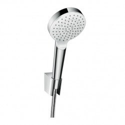 Hansgrohe Crometta vaňový set 1jet EcoSmart s hadicou 1,6m a držiakom biela/chróm, 26569400