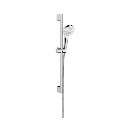 Hansgrohe Crometta sprchový set 1jet s tyčou 0,65 m biela/chróm, 26533400