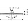 Hansgrohe Crometta horná sprcha E 240 1jet, chróm, 26726000