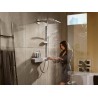 Hansgrohe Raindance Select S sprchový set 120 3jet s nástennou tyčou 90cm s poličkou chróm, 27648000