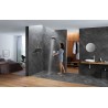 Hansgrohe Rainfinity polička na stenu dĺžka 500 mm, sklo/chróm 26844000