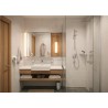 Hansgrohe Fixfit prípojka hadice Square so spätným ventilom kartáčovaný bronz 26455140