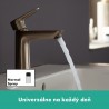 Hansgrohe Talis E páková umývadlová batéria 110 s výpusťou s tiahlom kartáčovaný bronz 71710140