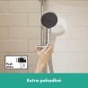 Hansgrohe Unica sprchová tyč Pulsify 65 s jazdcom Push a sprchovou hadicou 160cm chróm, 24400000