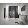 Hansgrohe Unica sprchová tyč Pulsify 90 s jazdcom Push a sprchovou hadicou 160cm chróm, 24401000