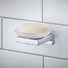 Hansgrohe AddStoris mydelnička s držiakom, matné sklo/chróm 41746000