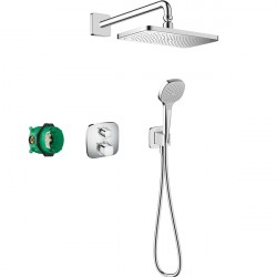 Hansgrohe Croma E sprchový systém 280 1jet s termostatom Ecostat E chróm, 27953000