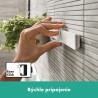 Hansgrohe WallStoris držiak na uterák široký matná biela 27914700