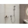 Hansgrohe AddStoris polička rohová do sprchy, kartáčovaný bronz, 41741140