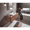 Hansgrohe Vivenis umývadlová batéria 110, EcoSmart, matná čierna, 75022670