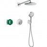 Hansgrohe Raindance S sprchový systém 240 1jet PowderRain s termostatom ShowerSelect S chróm, 27951000