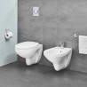 Grohe Bau Ceramic závesné WC Rimless, alpská biela 39427000