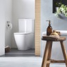 DURAVIT D-NEO misa WC kombi 37 x 65 cm, Rimless, odpad VARIO, bez nádržky, bez sedátka, biela 2002090000