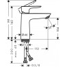 Hansgrohe Talis E umývadlová batéria 110 kartáčovaný bronz 71712140