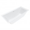 Villeroy & Boch SUBWAY 3.0 vaňa 170x75 cm vrátane nôh a napúšťania SilentFlow Stone White Quaryl UBQ170SBW2TDVRW